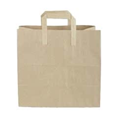 Çanta Kraft 32x28x16 Cm Düz Sap