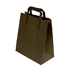 Çanta Kraft 25x28x14 Cm Düz Sap