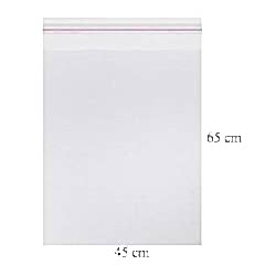 Opp Bantlı Şeffaf Poşet 45x65 Cm  (1000 Ad)