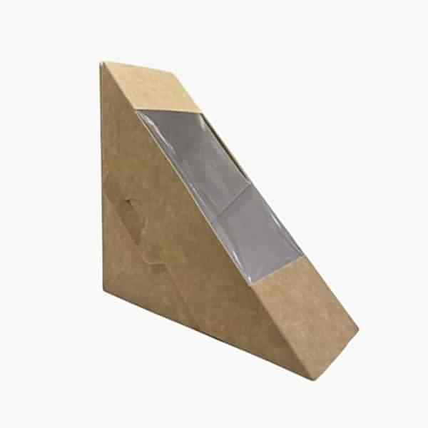 Kutu Sandviç Pencereli 12,5x12,5x18 Cm 100 Adetli