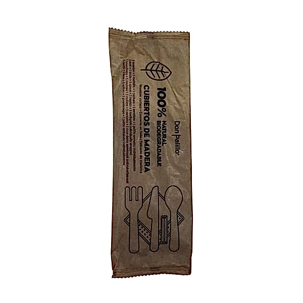 Yemek Seti 5 li Ahşap Çatal,Bıçak,Kaşık,Peçete,Kürdan