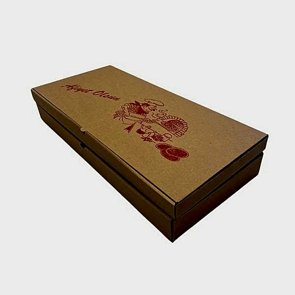 Kutu Lahmacun Sapsız Tst Büyük 47x22x5 Cm 100 Adetli