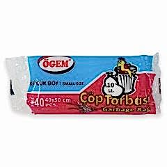 Çöp Torbası 40x50 Cm Mini