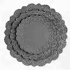 Dantel Kağıt Çap 30 Cm 100 Adetli