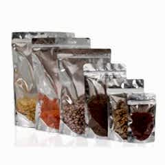 Kilitli Doypack Şeffaf Metalize CPP 20x30x5 cm