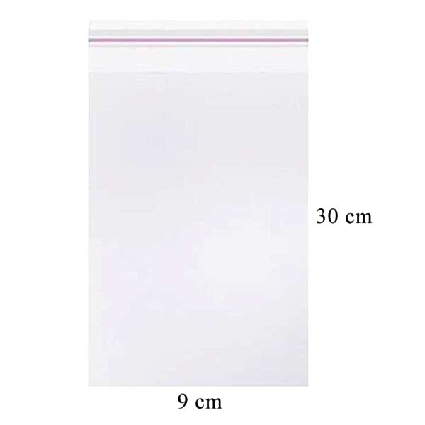 Opp Bantlı Şeffaf Poşet 9x25 Cm (1000 Ad)
