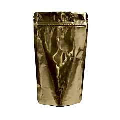 Kilitli Doypack Gold Alüminyum 16x27x4 Cm