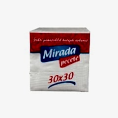 Peçete tek kat 30x30cm 100 yaprak