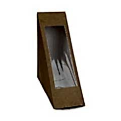 Kutu Sandviç Pencereli 12x12x17 Cm 100 Adetli