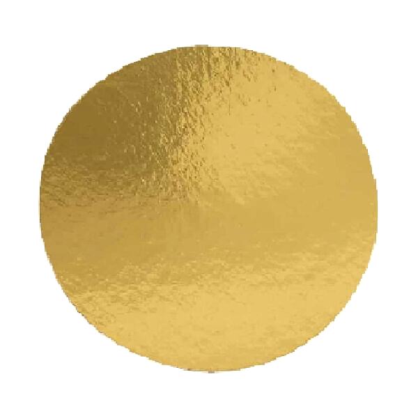 Pasta Altı Gold Mukavva Karton Çap 32 Cm 100 Adetli