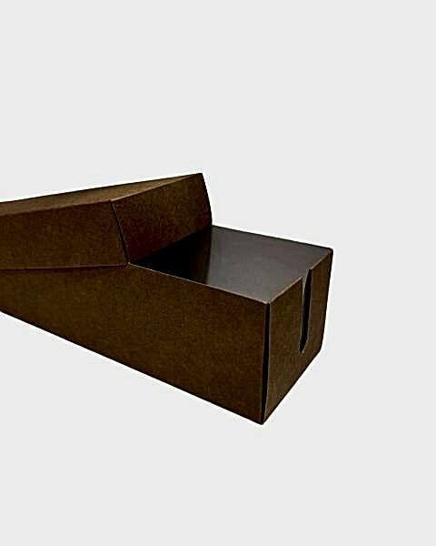 Kutu Çubuk Waffle Kraft 20x7x6 cm 500 Adet