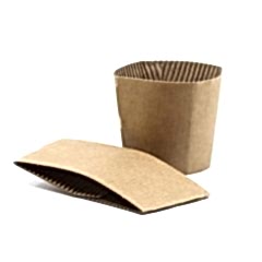 Bardak Tutacağı Sleeve Karton 12 Oz Kraft 2000 Adetli