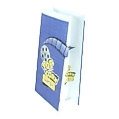 Kese Popcorn Large 15x28x8 Cm Beyaz Kraft