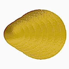 Pasta Altı Gold Mukavva Karton Çap 15 Cm 100 Adetli