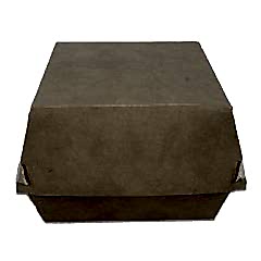 Kutu Hamburger Büyük 13x13x10 Cm Kraft