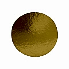 Pasta Altı Gold Mukavva Karton Çap 26 Cm 100 Adetli