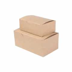 Kutu Nugget Büyük 22x12x8 Cm KRAFT 100 Adetli