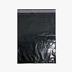 Kargo Poşeti Gri, Şeffaf Cepli 25x30+5 cm 100 Adetli