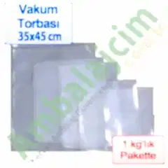 Vakum Poşeti Düz 35x45 Cm