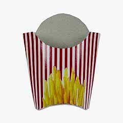 Kutu Cips Büyük Standart 15x9x4 Cm 500 Adetli