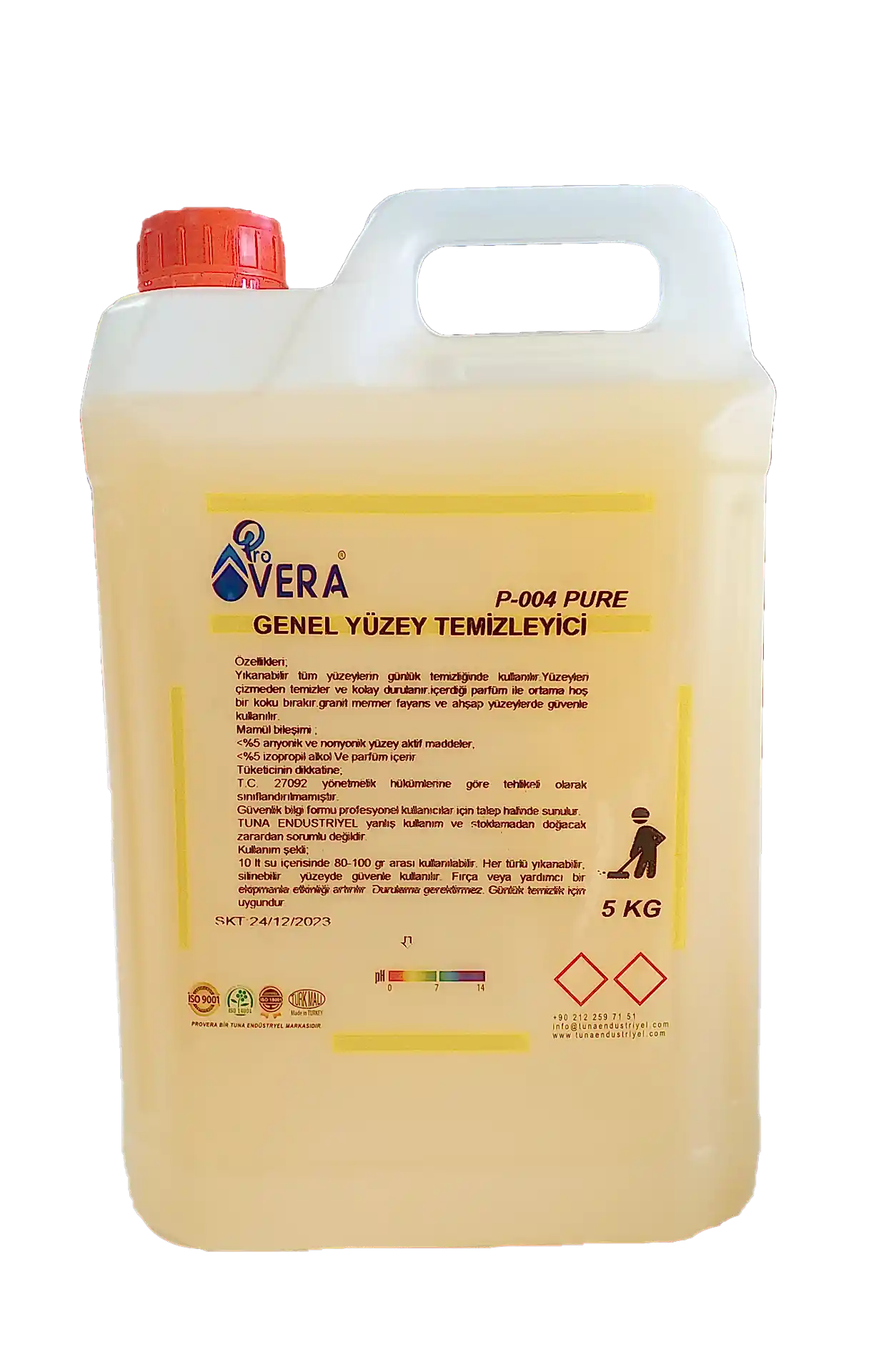 Deterjan Yuzey Temizleyici 5 Kg Lık