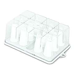 Plastik Duy Seti 12 Li Beyaz