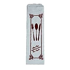 Kese Beyaz Sülfit Çatal Kaşık Standart 7x26 cm