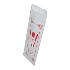 Kese Beyaz Sülfit Çatal Kaşık Standart 7x26 cm