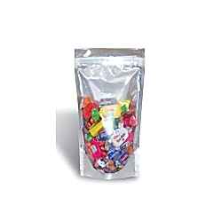 Kilitli Doypack Şeffaf Metalize Cpp 8,5x14,5x2,5 Cm