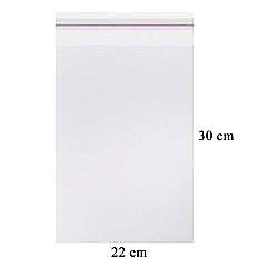 Opp Bantlı Şeffaf Poşet 22x30 Cm (1000 Ad)