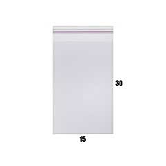 Opp Bantlı Şeffaf Poşet 15X30 Cm  (1000 Ad)