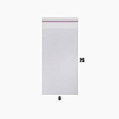 Opp Bantlı Şeffaf Poşet 6X25 Cm  (1000 Ad)