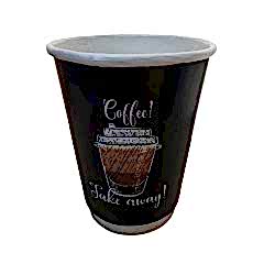 Karton Bardak 12 Oz 14 Oz Double Wall Coffe Take Away 100 Adetli