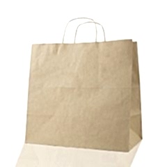 Çanta Kraft 30x28x16 Cm Burgu Sap