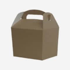 Kutu Çocuk Menüsü Kutusu 11x15x12 cm 100 Adetli