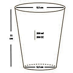 95 Çap Bardak PET 350 Cc (12 oz)