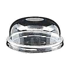 Plastik Bardak Kapağı Bombe Delikli PET, çap 95mm 100 adetli