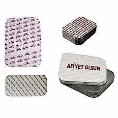 Alüminyum 1000 Gr Geniş Kapak 100 Adetli