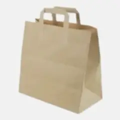 Çanta Kraft 30x28x16 Cm Düz Sap