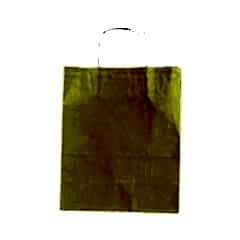 Çanta Beyaz Kraft 25x31x12 Cm Burgu Sap Sarı