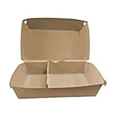 Kutu Hamburger Seperatörlü Kraft 200 Adet