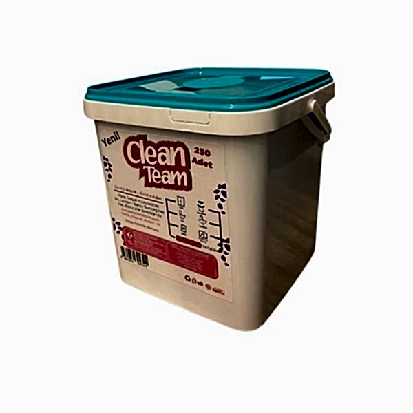 Yüzey Temizlik Mendili Kovalı 250 Adetli