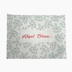 Tepsi Kağıdı 30x40 cm Yaprak Desenli 500'lü paket