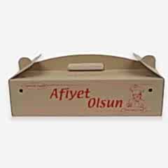 Kutu Lahmacun Saplı Tst Büyük 19x40x10 Cm 100 Adetli