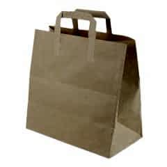 Çanta Kraft 28x28x16 Cm Düz Sap