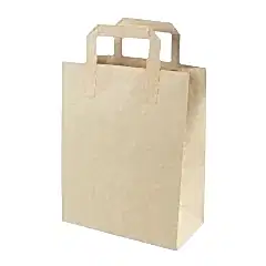 Çanta Kraft 22x28x11 Cm Düz Sap