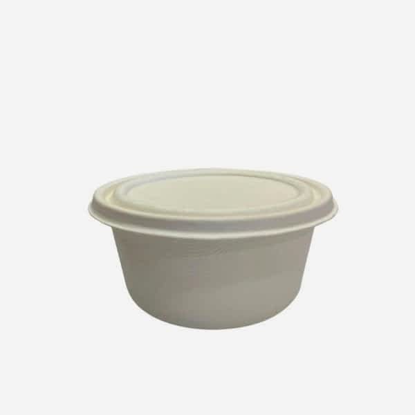 Ekolojik Çorba Kasesi 300 ml Kap + Kapak 50 Adet