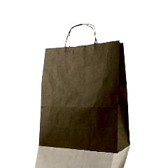 Çanta Kraft 25x31x12 Cm Burgu Sap Kraft