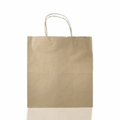 Çanta Kraft 25x28x14 Cm Burgu Sap