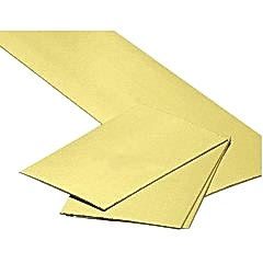 Pasta Altı Gold Mukavva Karton 5x10 Cm Dikdörtgen